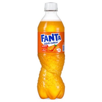 Üdítőital, szénsavas, 0,5 l, FANTA "Fanta Zero"